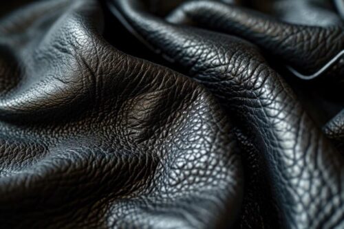 چرم مشکی