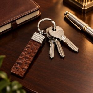 جاسوییچی چرم آرنیکا کروکو عسلی(11)