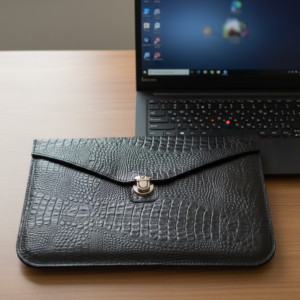 کاور لپ تاپ لنوو 17.3 اینچ کروکو مشکی