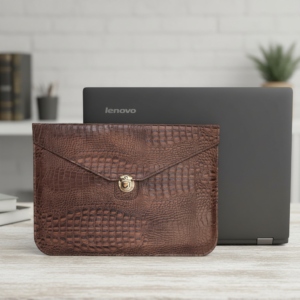 کاور لپ تاپ لنوو 17.3 اینچ کروکو نسکافه ای