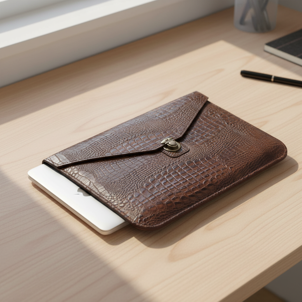 کاور مک بوک پرو 15 اینچ کروکو نسکافه ای 1 کاور مک بوک پرو 15 اینچ کروکو نسکافه ای