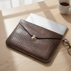 کاور لپ تاپ ایسوس 17.3 اینچ کروکو نسکافه ای