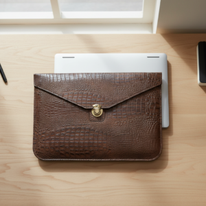 کاور لپ تاپ لنوو 13 اینچ کروکو نسکافه ای