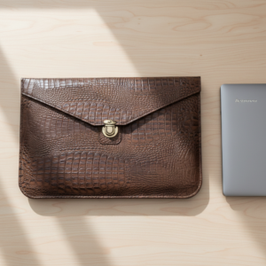 کاور لپ تاپ لنوو 16 اینچ کروکو نسکافه ای