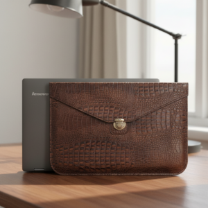 کاور لپ تاپ لنوو 14 اینچ کروکو نسکافه ای
