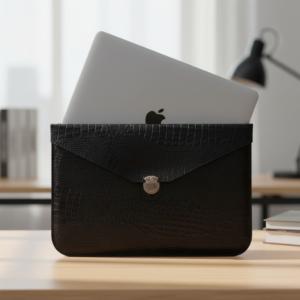کاور مک بوک پرو 14 اینچ کروکو مشکی