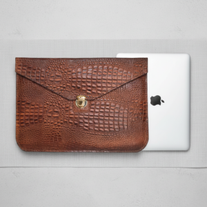 کاور مک بوک پرو 14 اینچ کروکو عسلی