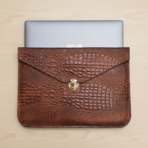 کاور لپ تاپ ایسوس 14 اینچ کروکو عسلی