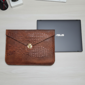 کاور لپ تاپ ایسوس 16 اینچ کروکو عسلی