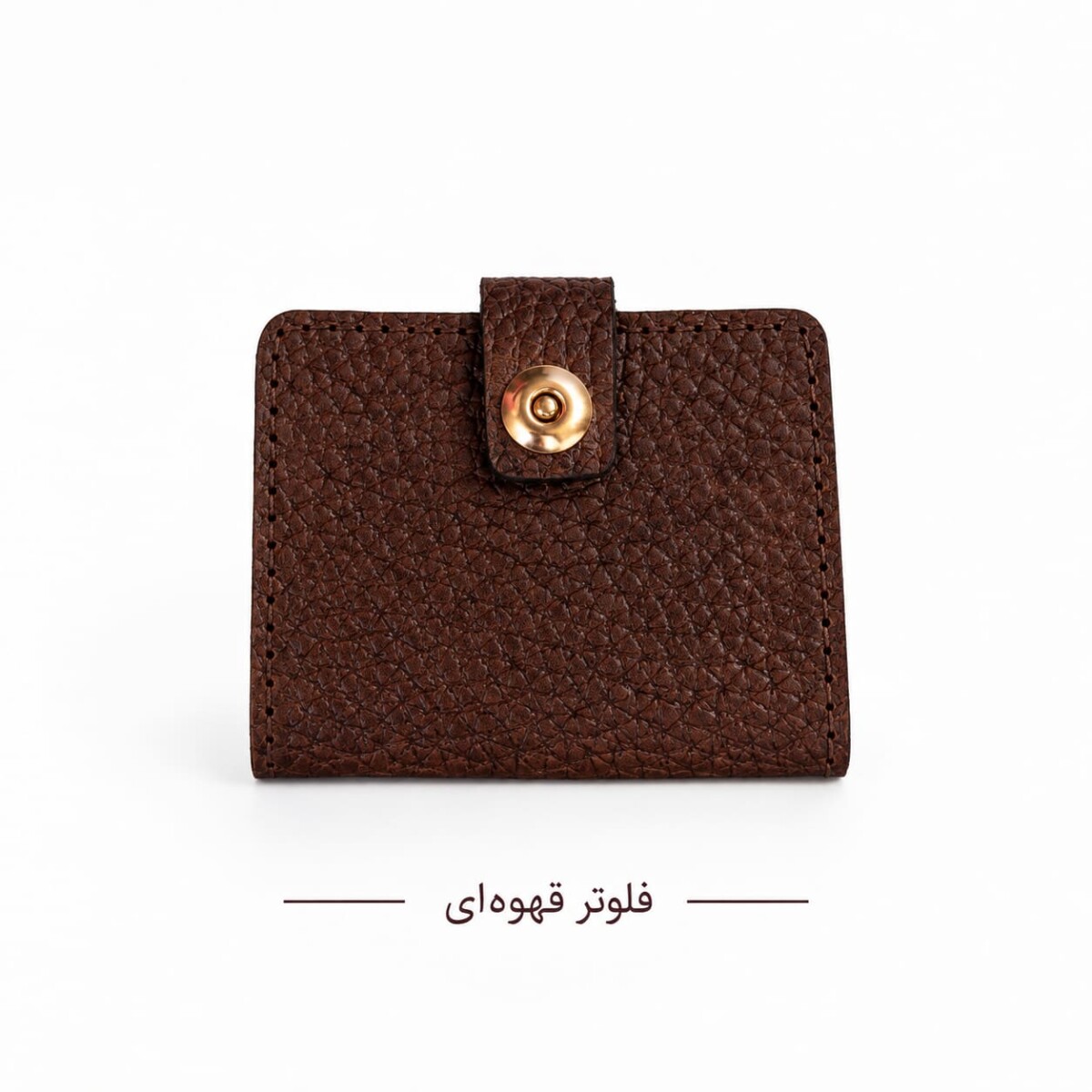 جاکارتی چرم فلوتر قهوه ای بنفشه